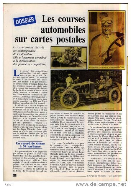Le Monde Des Philat&listes N°471 Fév.1993 EVENEMENT  Timbres De DECARIS AEROPHILATELIE TBE - French (from 1941)