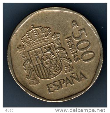 Espagne 500 Pesetas 1988 Ttb - 500 Peseta