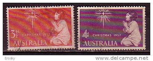 PGL - AUSTRALIE Yv N°242/43 - Oblitérés