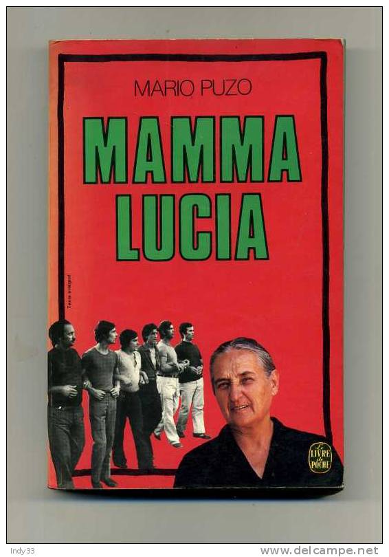 - MAMMA LUCIA . PAR M. PUZO . LE LIVRE DE POCHE N°5031   1977 - Novelas Negras