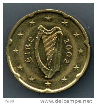 Irlande 20 Cts Euro 2002 Sup - Ireland