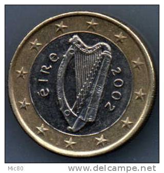 Irlande 1 Euro 2002 Sup - Irlande