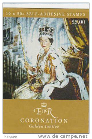 Australia-2003 Queen Coronation Jubilee Booklet - Markenheftchen