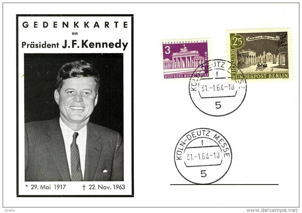 13/248    DOC.  ALLEMAGNE - Kennedy (John F.)