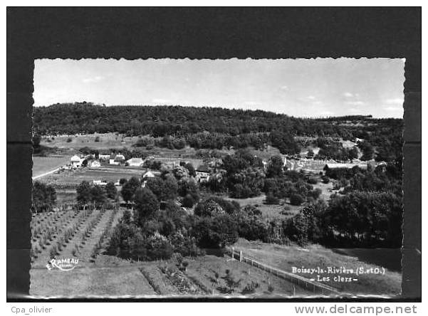 91 BOISSY LA RIVIERE Vue Générale, Les Clers, Ed Rameau, CPSM 9x14, 1952 - Boissy-la-Rivière