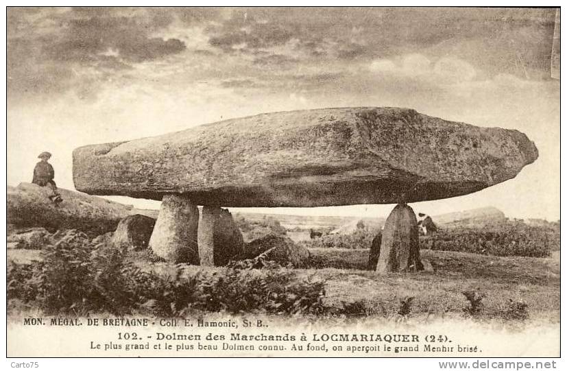 Dolmen De Locmariaquer - Dolmen & Menhire