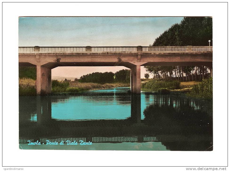 IMOLA (BO) - 1957 - Ponte Di Viale Dante - Viaggiata - In Buone Condizioni - DC2224. - Imola