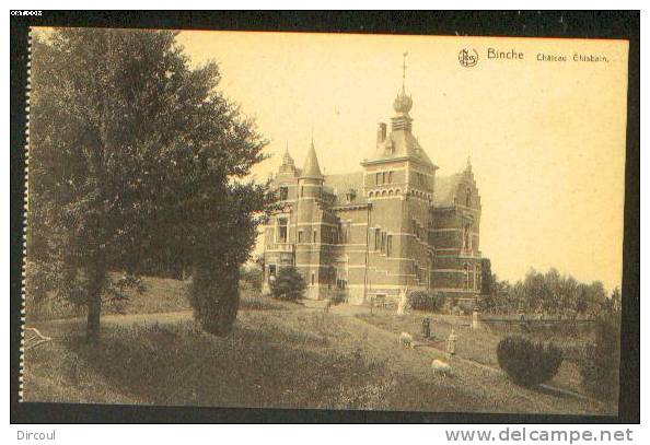 11026-   Binche  Chateau   Ghisbain - Binche