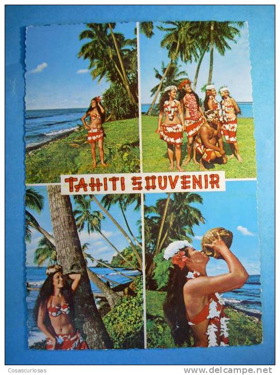 R.9845 LA BEAUTÉ DE TAHITI N´A D´ÉGALE QUE CELLE DE SES JEUNES HABITANTES ETNICA ETHNIC AÑOS 60/70 MAS EN MI TIENDA - Unclassified