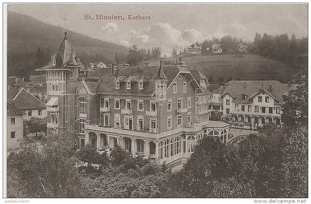 C . P . A   (   SAINT- BLASIEN , KURHAUS   "  Belle Prise De Vue Très Rare ) - St. Blasien