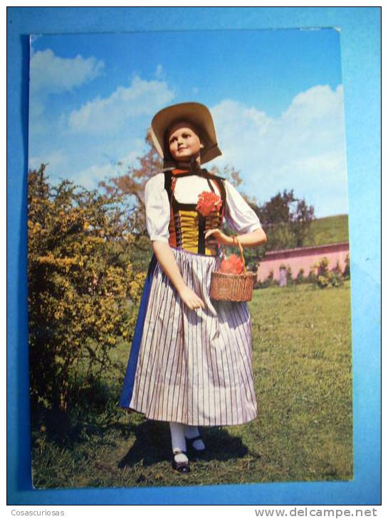 R.9857 SUIZA SUISSE BERN FREUDENBERG ETNICA ETHNIC AÑOS 60/70 CIRCULADA MAS EN MI TIENDA - Ohne Zuordnung