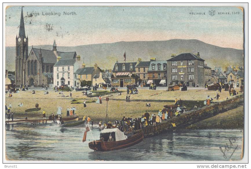 AYRSHIRE - LARGS - Looking North -1904 - - Ayrshire