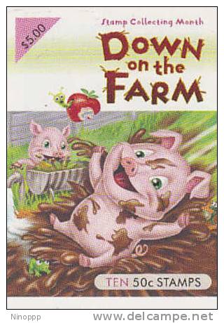 Australia-2005  Down The Farm    Booklet - Carnets