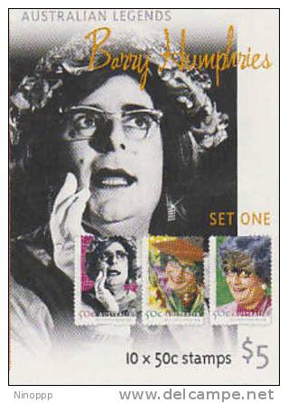 Australia-2006 Barry Hunphries  Set One Booklet - Booklets