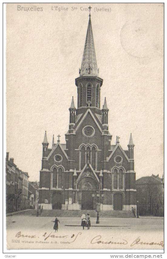 Bruxelles - L' Eglise Ste Croix - Ixelles - 3324 Wilhelm Hoffmann Dresden - Elsene - Ixelles