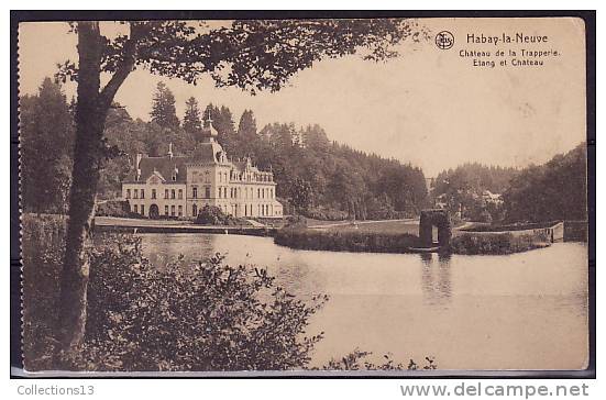 BELGIQUE - Habay La Neuve - Château De La Trapperie - Etang Et Château - Habay