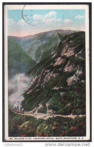 ETAT UNIS - White Mountains - Mt Willard Cliff, Crawford Notch - White Mountains