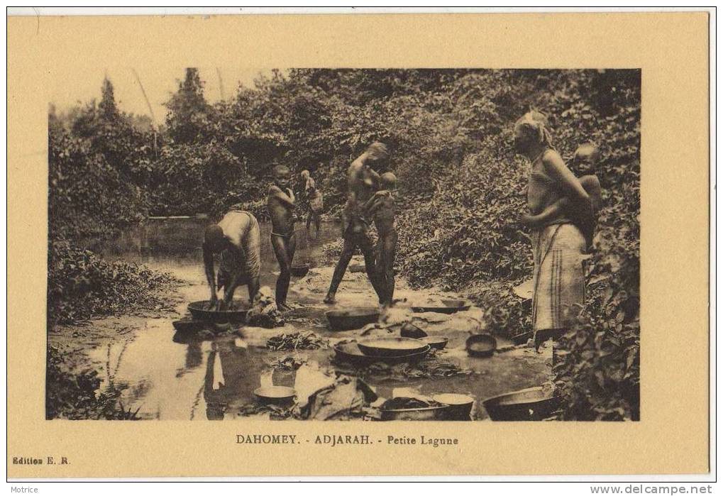 DAHOMEY  - Adjarah, Petite Lagune. - Dahomey