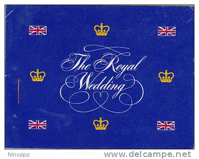 Australia-1981 Royal Wedding 4 X 24c  Booklet - Libretti