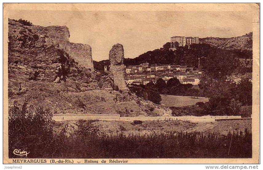 Meyrargues  - Ruines De Réclavier - Meyrargues