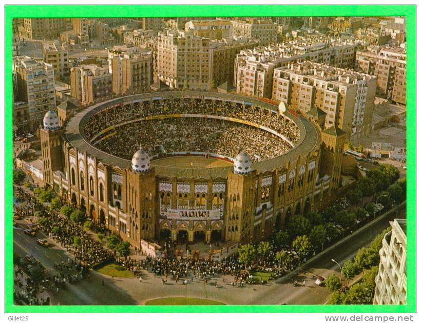 BARCELONA, BRAZIL - THE MONUMENTAL BULL-FIGHT RING - ANIMATED - VISTA EN HELICOPTERO - - Other