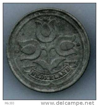 Pays-Bas 10 Cents Zinc 1941 Ttb - 10 Cent