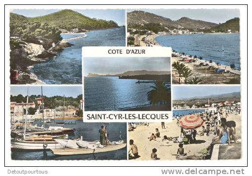 SAINT CYR LES LECQUES Multivue 1956 - Saint-Cyr-sur-Mer