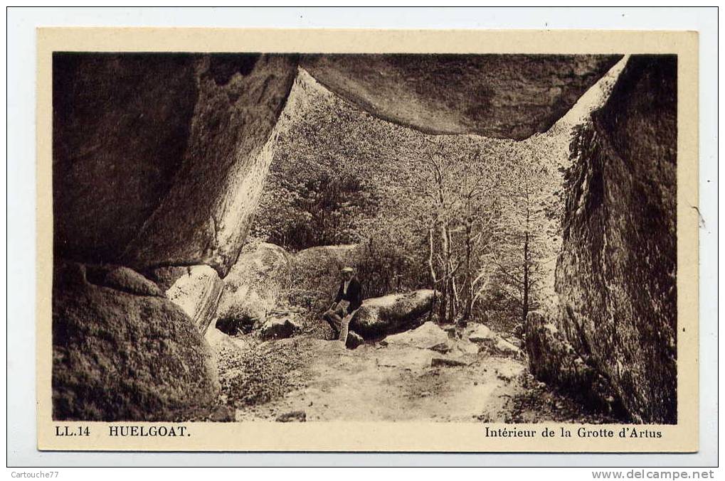 K12 - HUELGOAT - Intérieur De La Grotte D'Arlus - Huelgoat