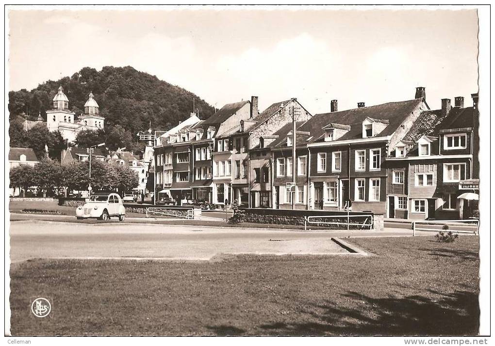 Malmedy Rue Devant Les Religieuses Et Cathedrale St Quirin (b1316) - Malmedy