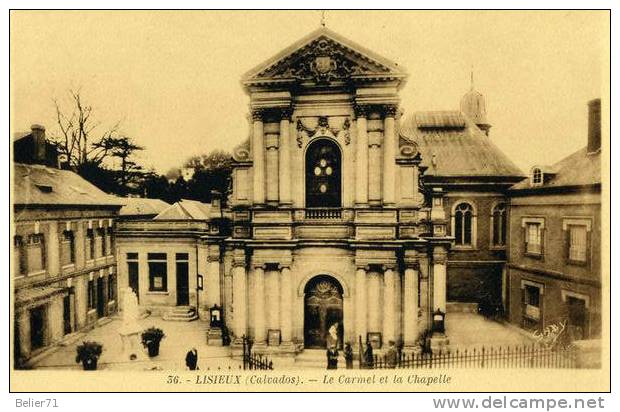 14 / Lisieux. Le Carmel Et La Chapelle - Lisieux