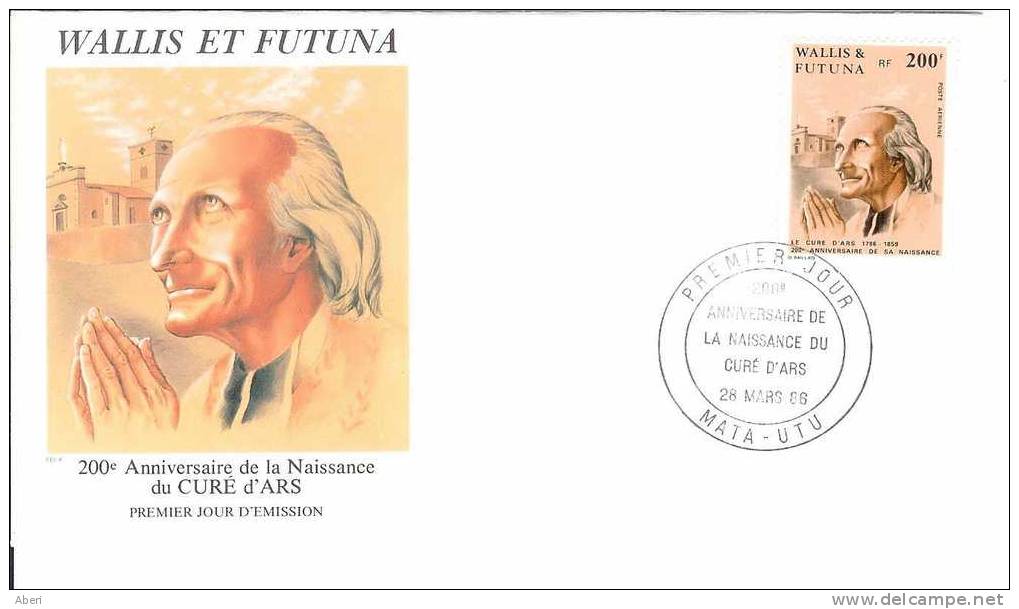 FDC 364  PA 150 - WALLIS Et FUTUNA - CURE D´ARS - FDC