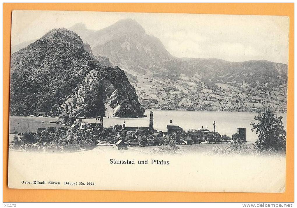 D321, Nidwald, Précurseur, Stansstad Und Pilatus, See, Lac. - Stans