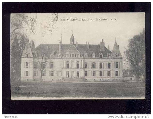 Arc En Barrois Le Chateau édit.A.B. N° 886 Belle Carte - Arc En Barrois