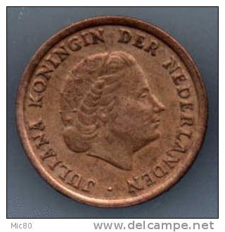 Pays-Bas 1 Cent 1953 Ttb - 1948-1980 : Juliana