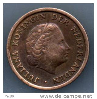 Pays-Bas 1 Cent 1956 Ttb - 1948-1980: Juliana