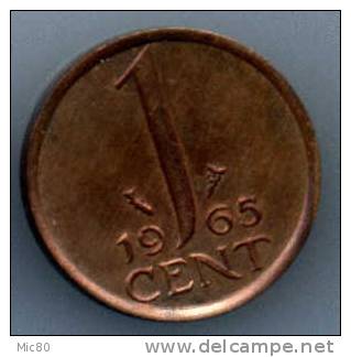 Pays-Bas 1 Cent 1965 Ttb - 1948-1980 : Juliana