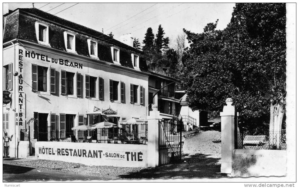 CPSM...P. FORMAT...DE BIZANOS-PAU...HOTEL RESTAURANT DU BEARN... - Bizanos