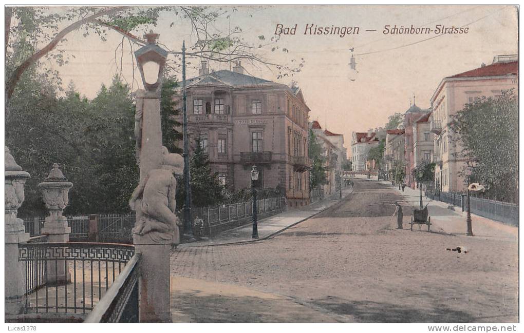 BAD KISSINGEN / SCHONBORN STRASSE / TRES JOLIE CARTE / EDIT REINICKE & RUBIN 28729 - Bad Kissingen