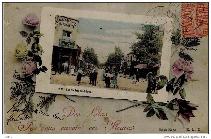 D93 - LILAS  - Rue Des Prés Saint Gervais - Les Lilas