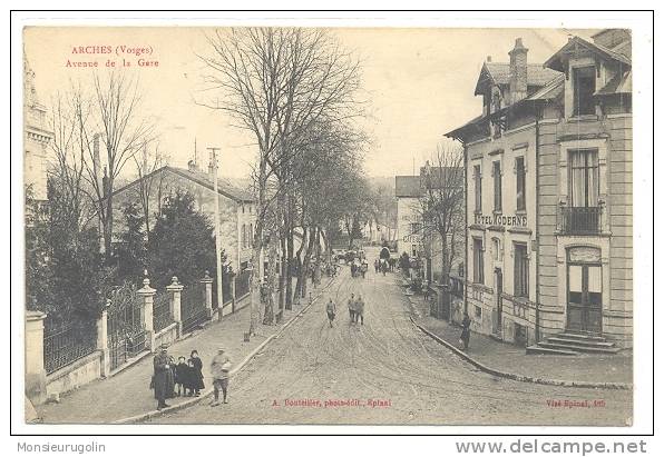 88 ) ARCHES, Avenue De La Gare, A Bouteiller édit, - Arches