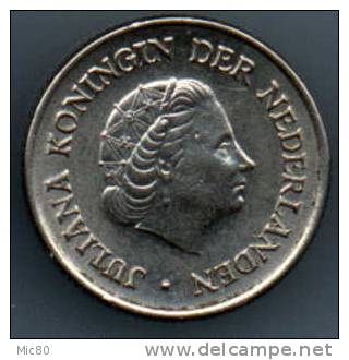 Pays-Bas 25 Cents 1954 Sup - 1948-1980: Juliana