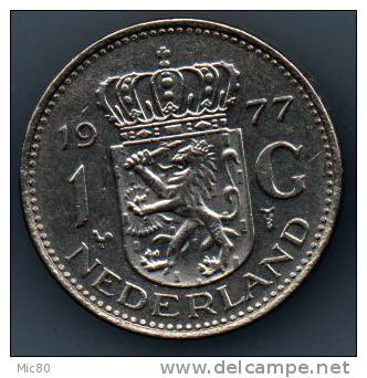 Pays-Bas 1 Gulden 1977 Ttb+/sup - 1948-1980 : Juliana