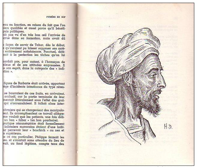 Henri Dupuch Fumees De Kif Souvenirs D'un Medecin Algerie Maghreb  Editions Martinet 1969 - Reizen