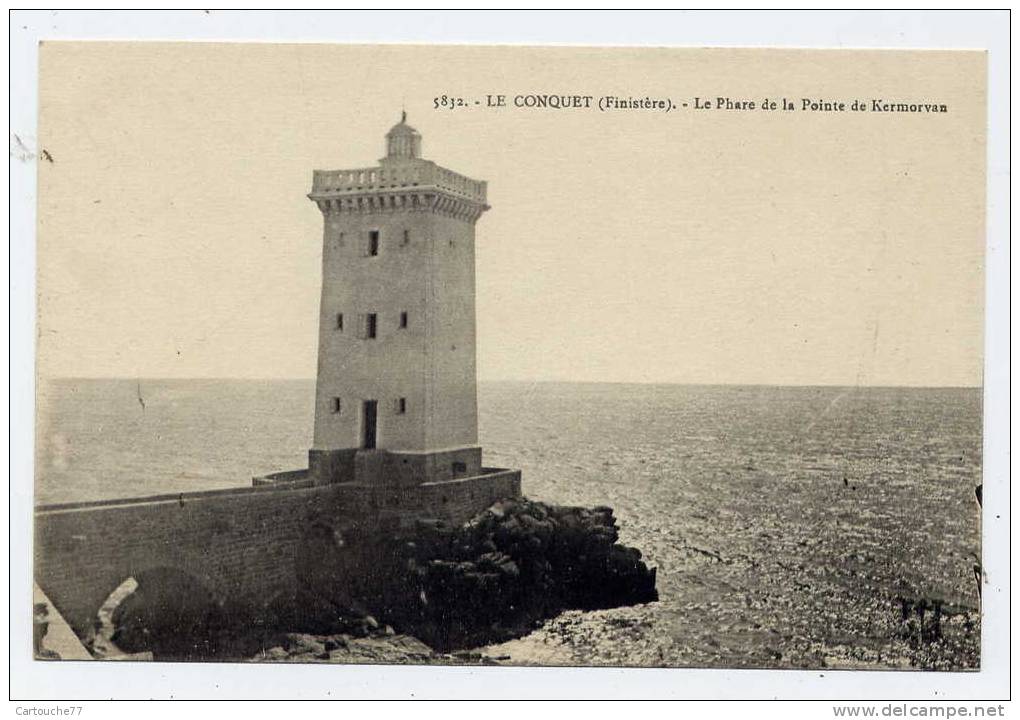 K12 - LE CONQUET - Le Phare De La Pointe De KERMORVAN - Le Conquet