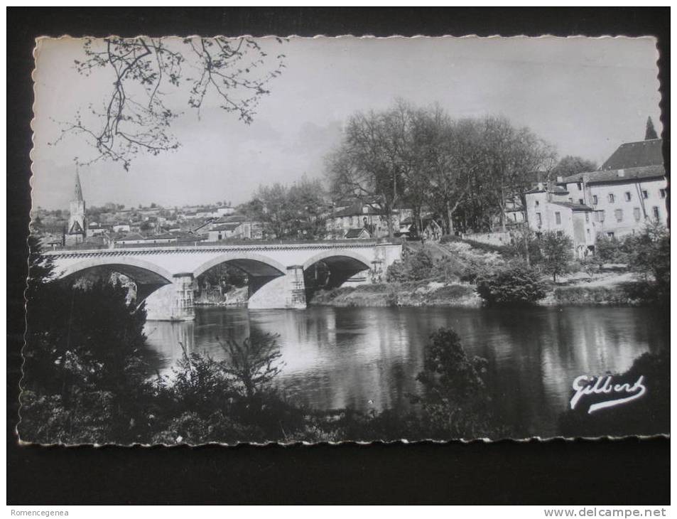 CONFOLENS - Vue Sur La Vienne Et Le Grand Pont - Confolens