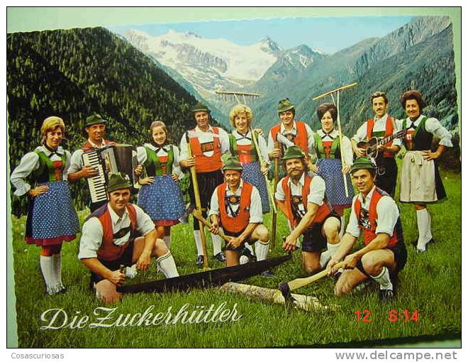 4830 OESTERREISH AUSTRIA TIROL  DIE ZUCKERHÜTLER ETNICA ETHNIC   AÑOS / YEARS / ANNI  1960 - Zonder Classificatie