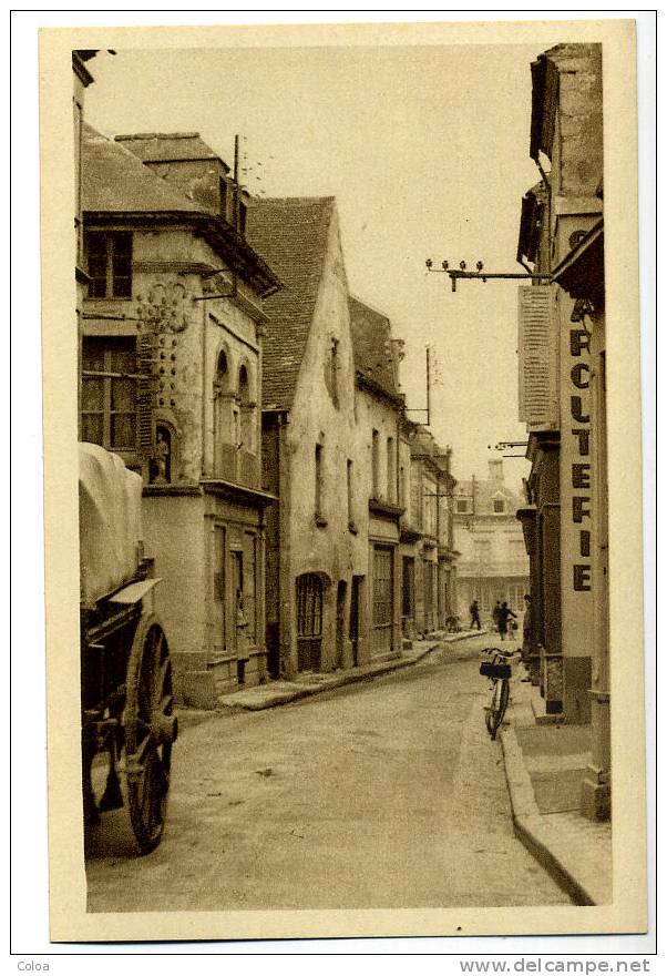 ECOUCHE La Grande Rue Maisons Anciennes Animée - Ecouche