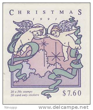 Australia-1991   Christmas  Booklet - Postzegelboekjes