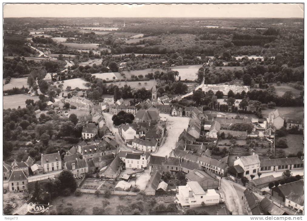 Carte Des Années 50.60 Du 56 - BUbry - Vue Générale Aérienne - Other & Unclassified