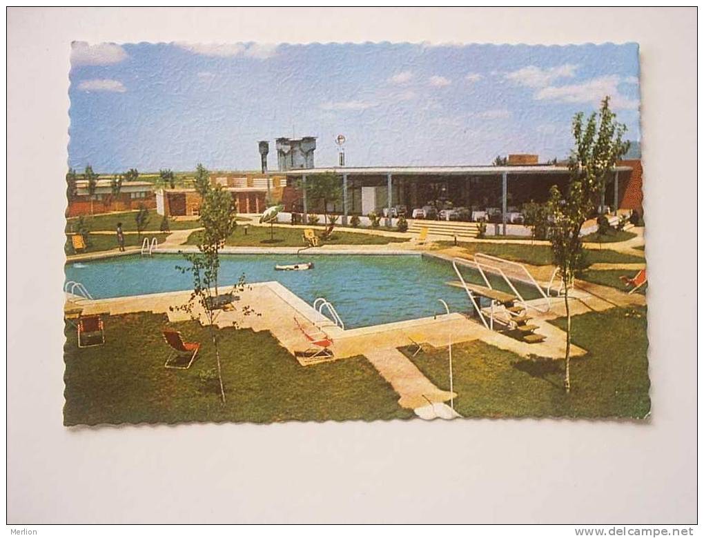 Espana  -VALDEPENAS  - MOTEL EL HIDALGO   CPM - VF  1961   D41517 - Ciudad Real